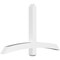 Ekena Millwork Bellingham Architectural Grade PVC Gable Bracket, 60"W x 35"H x 4"D x 4"F, 14/12 Pitch GBP060X35X0404BEL00 - alternate 1